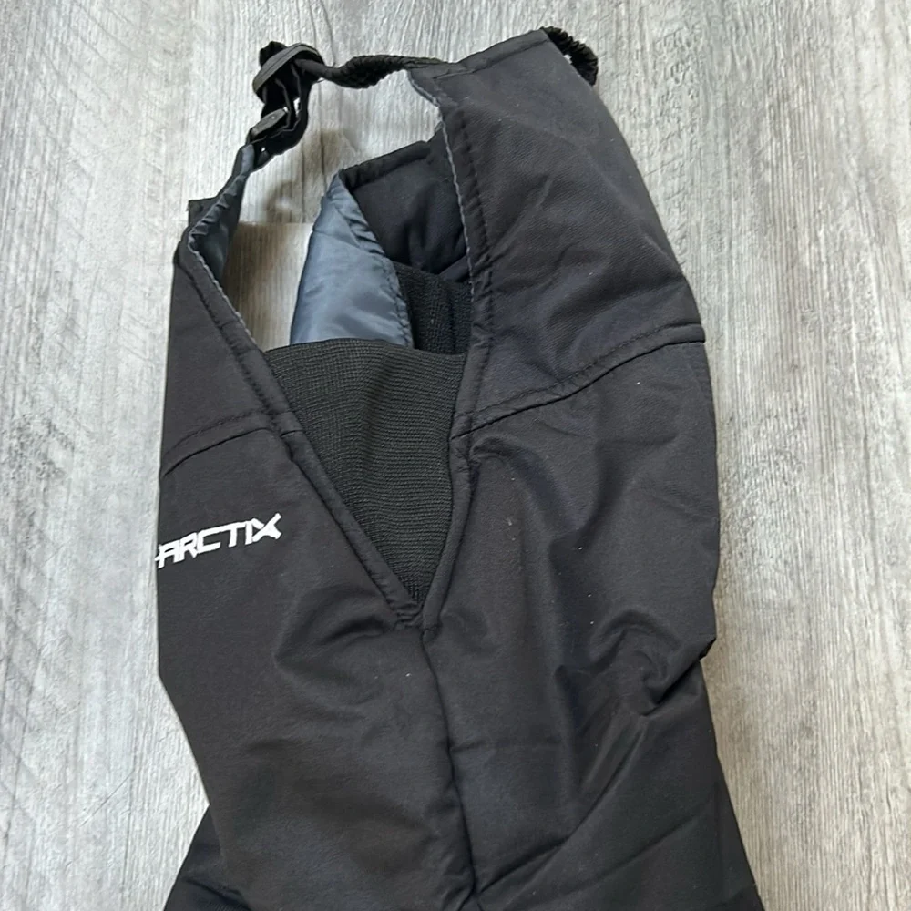 Infant Snow Bib black 12 mos - Picture 5 of 5